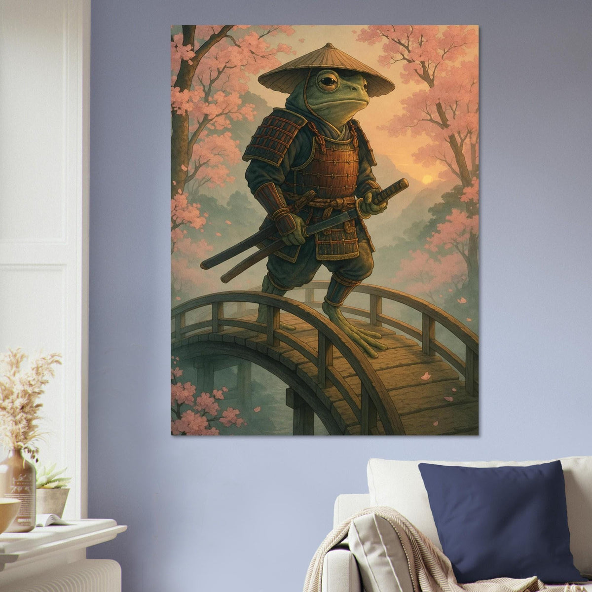 Warrior Samurai Frog