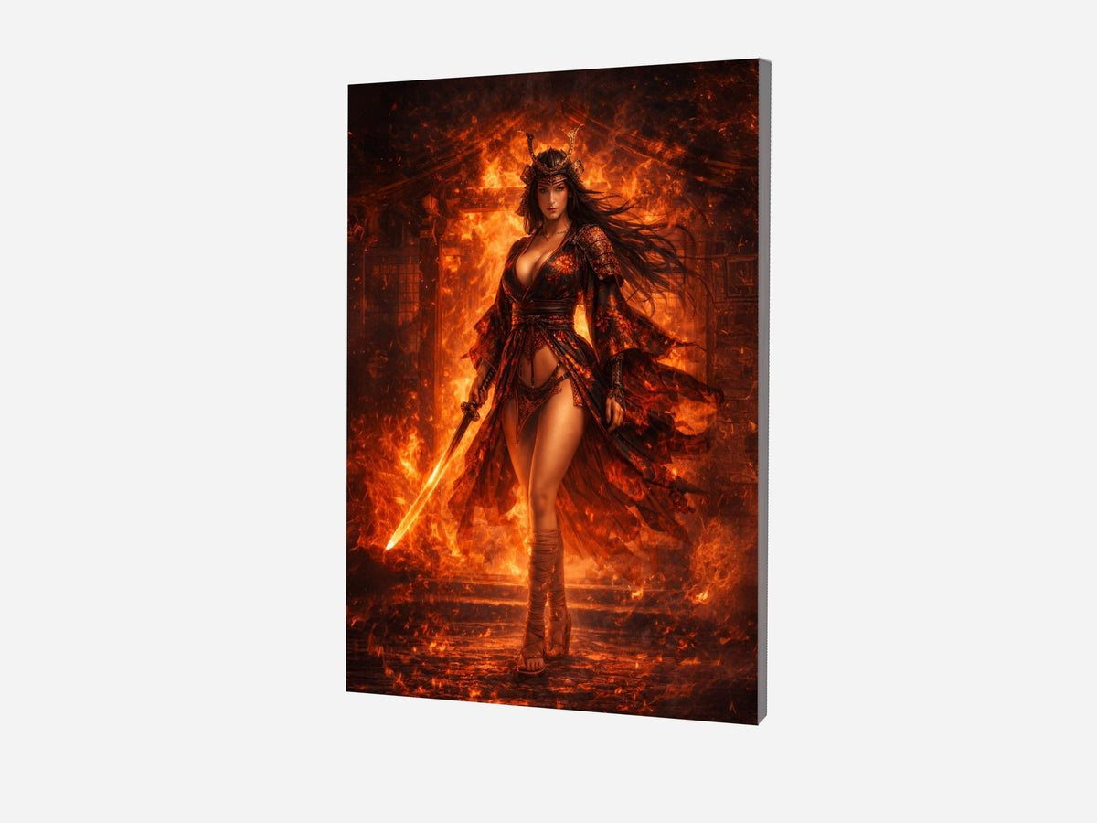 Fire Samurai Goddess