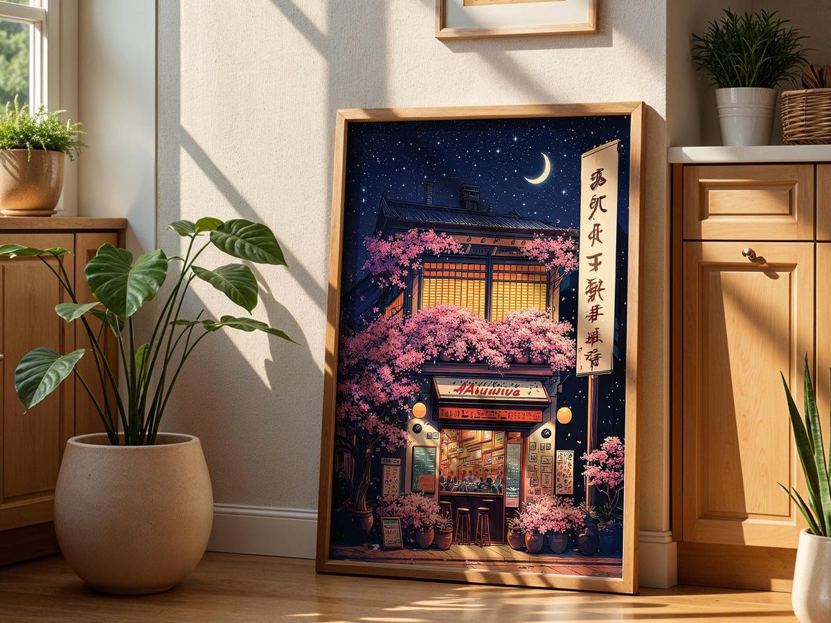 Cozy Sakura Anime Cafe