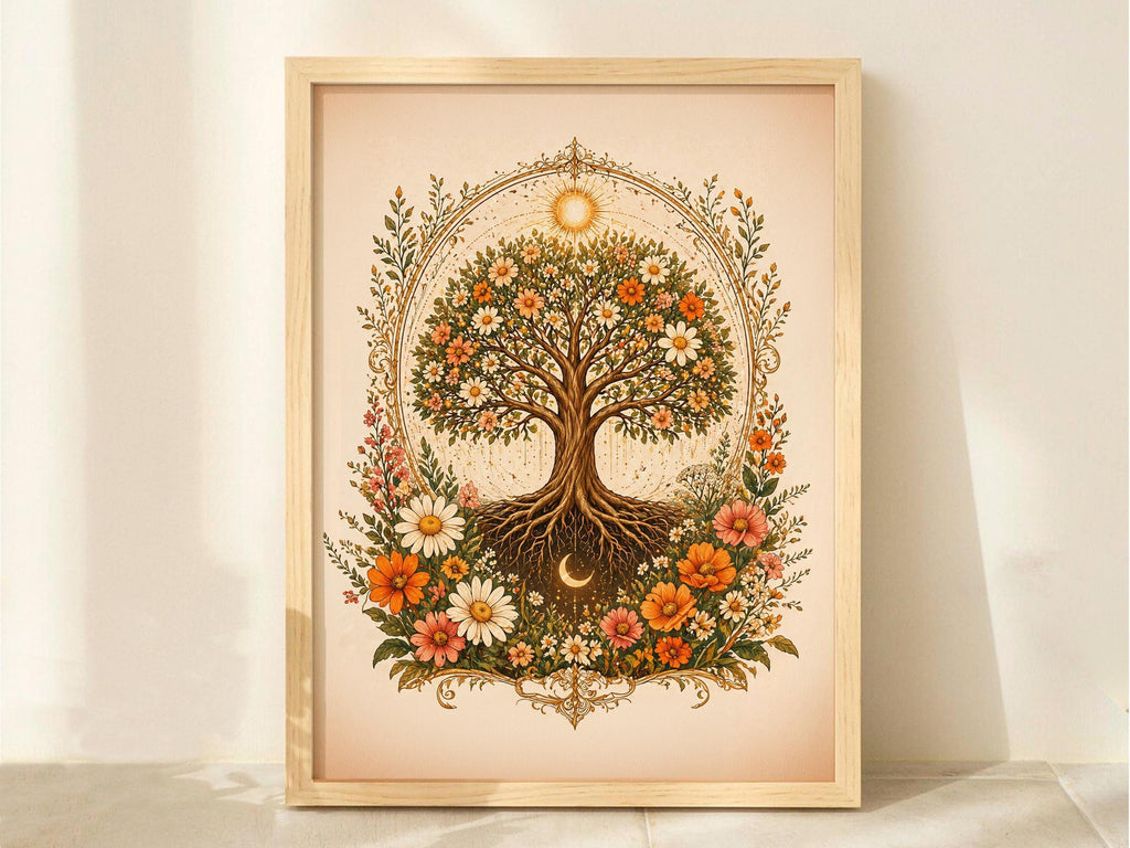 Floral Tree of Life
