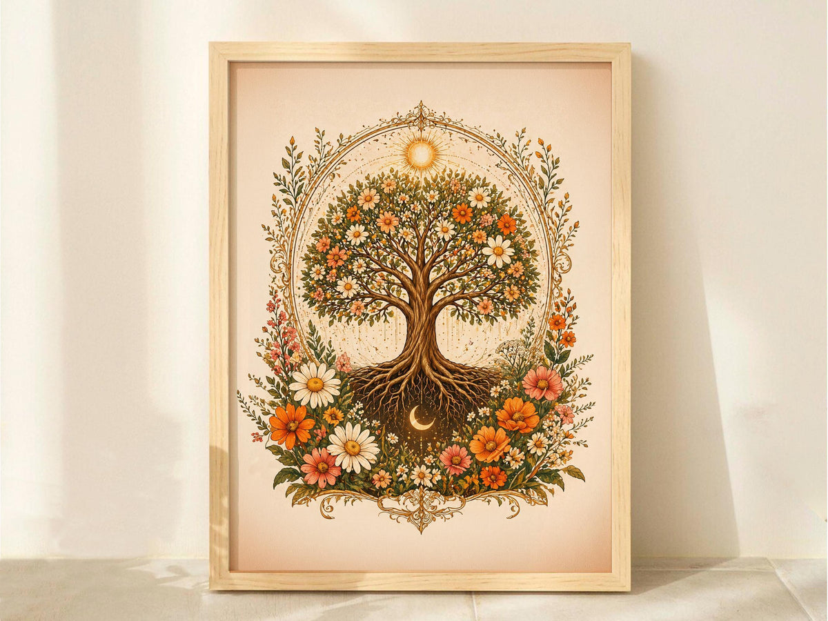 Floral Tree of Life