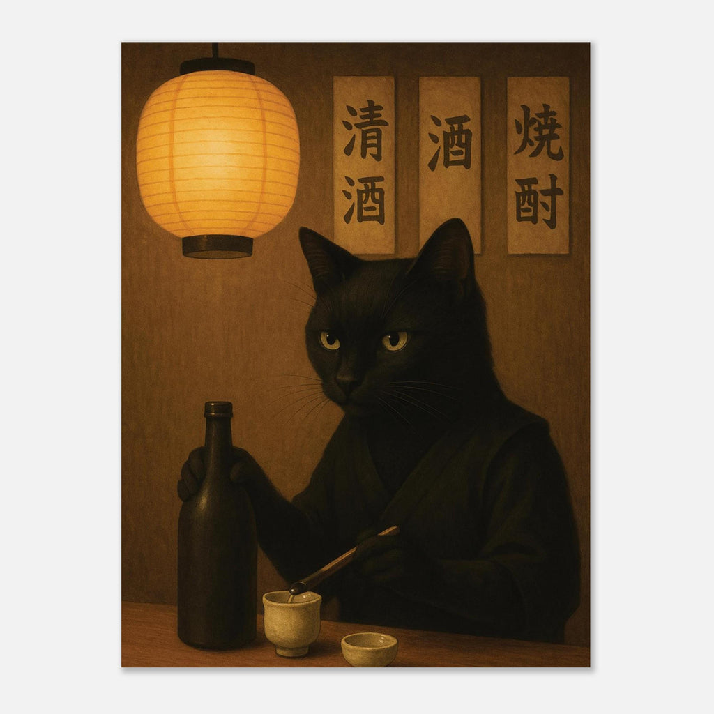 Japanese Sake Bar Cat