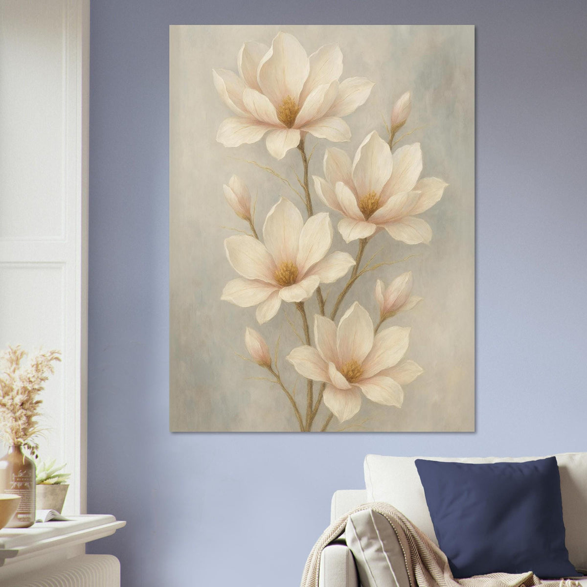 Blush Magnolia Flowers