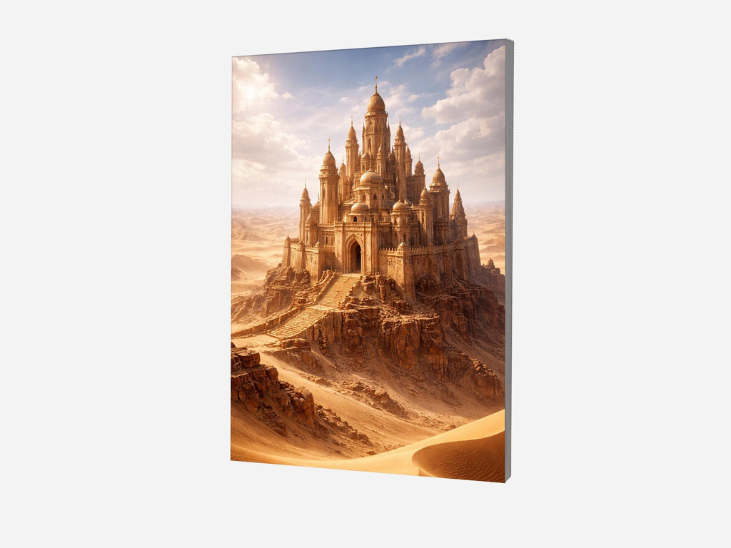 Sandstone Desert Castle