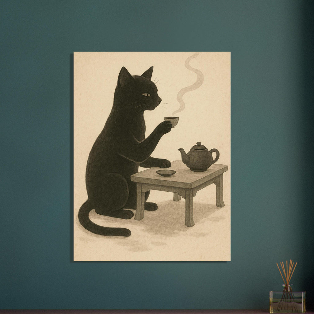 Japanese Tea Cat
