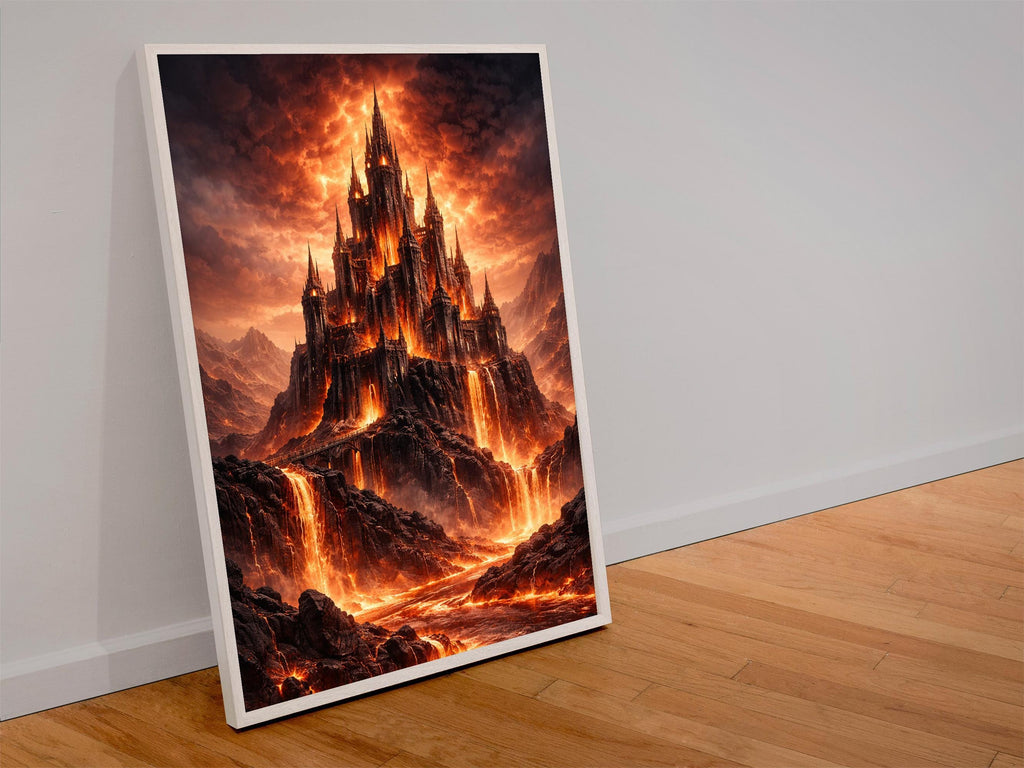 Fiery Lava Castle