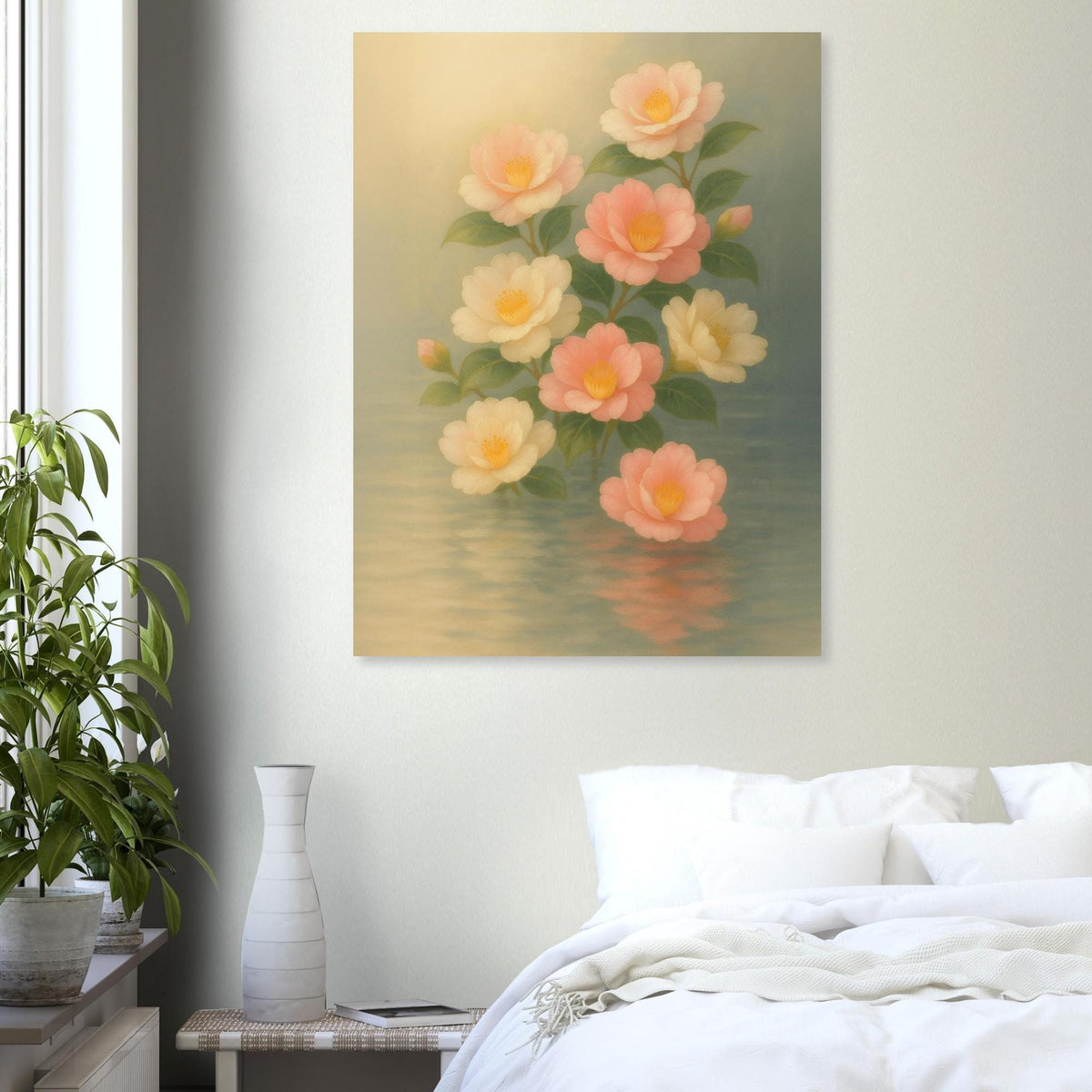 Soft Camellia Blooms