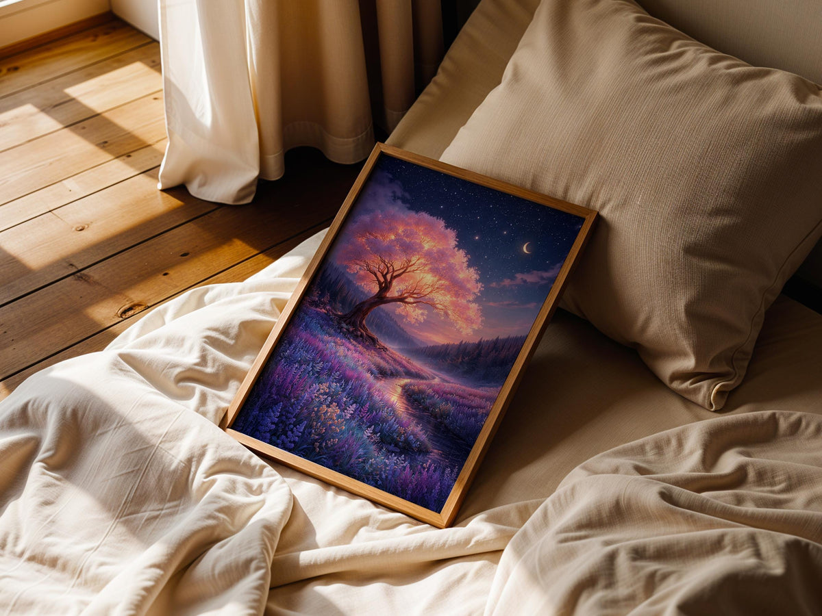 Pink Gold Tree of Life