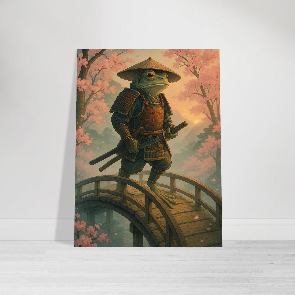 Warrior Samurai Frog