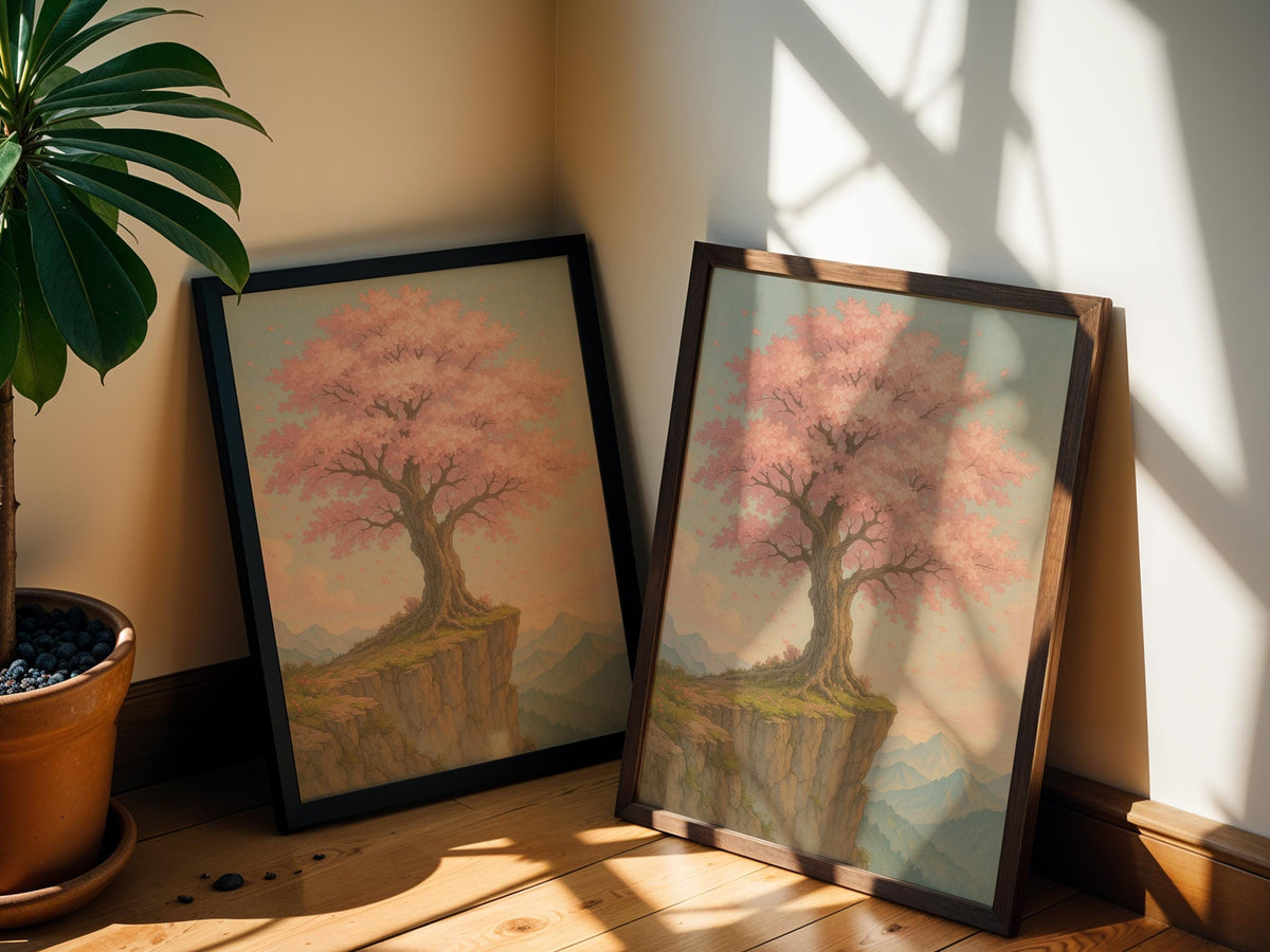 Pastel Cherry Blossom Tree