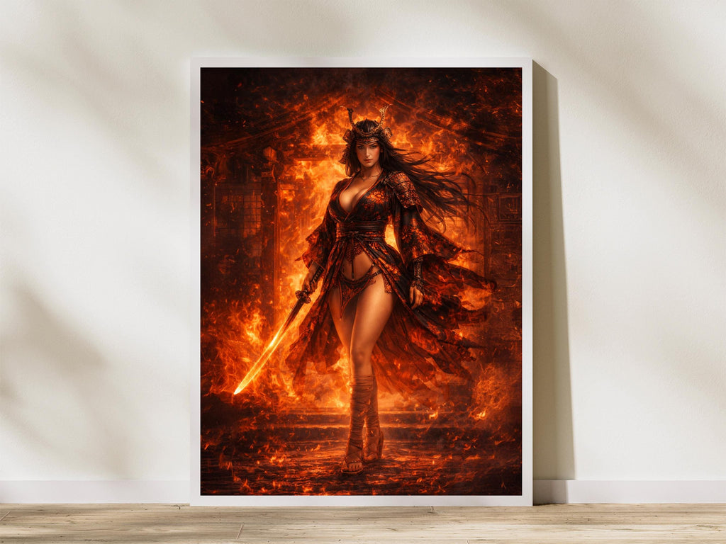 Fire Samurai Goddess
