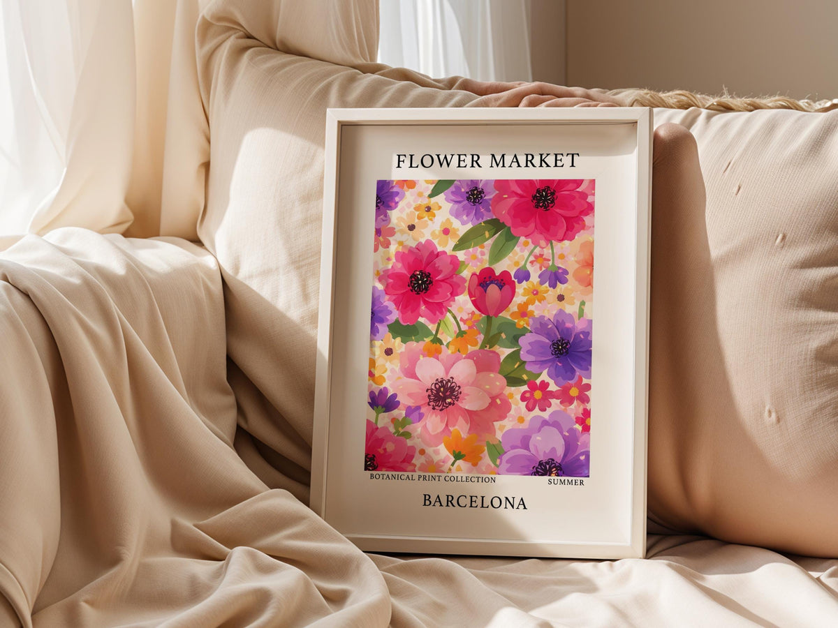 Barcelona Flower Market