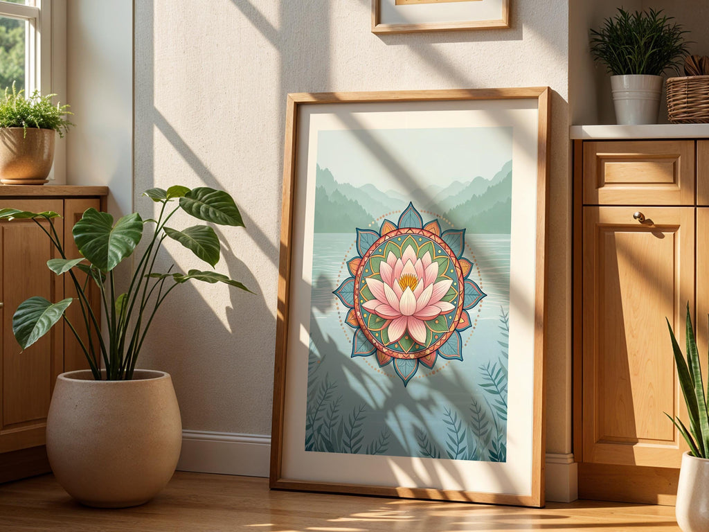 Pastel Lotus Mandala
