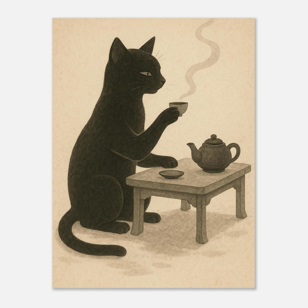 Japanese Tea Cat