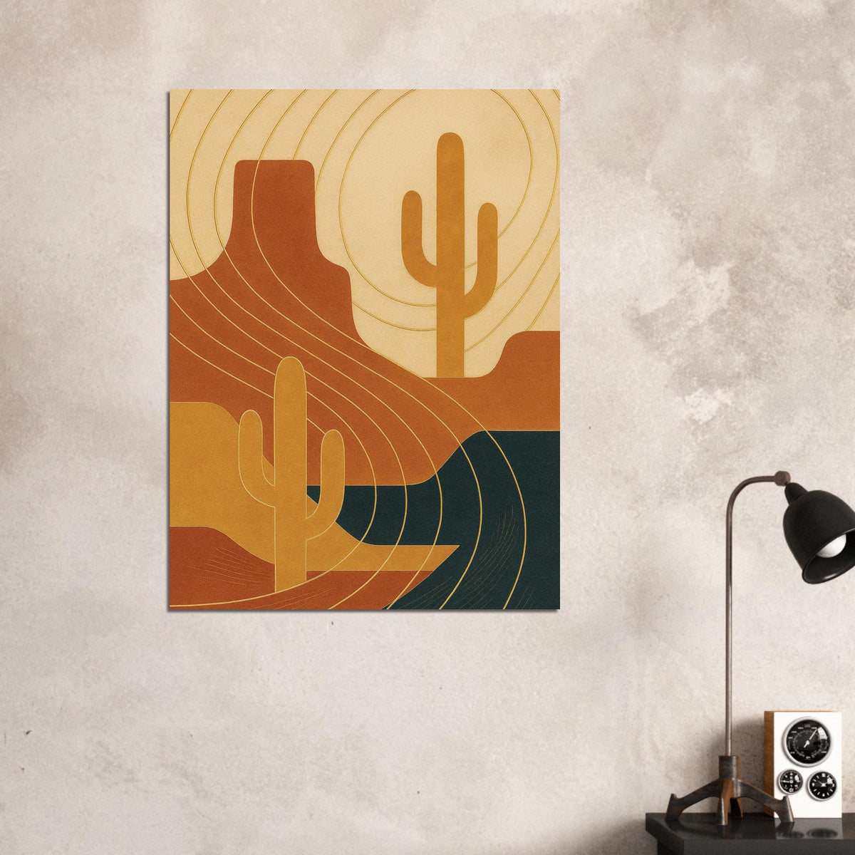 Golden Sky Twin Cacti
