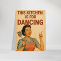 Retro Dancing Housewife