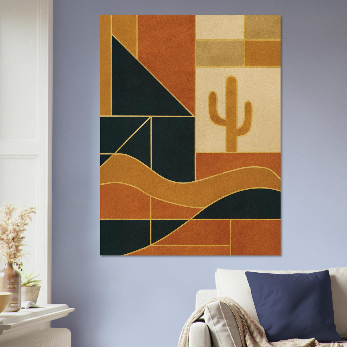 Geometric Desert Cactus