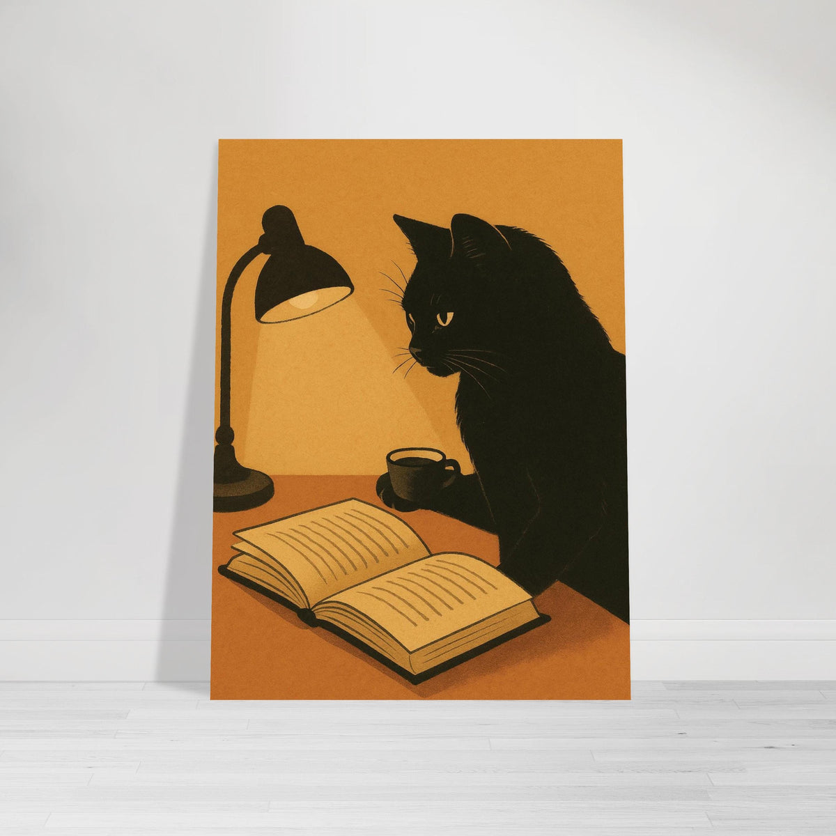 Reading Bookshop Cat