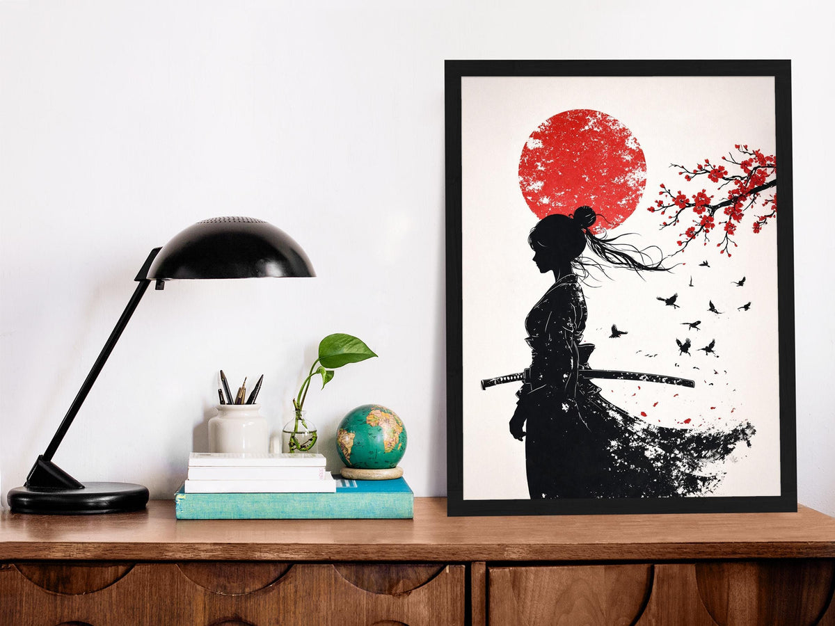 Sakura Samurai Silhouette