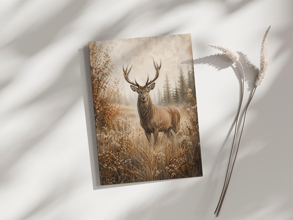 Majestic Meadow Stag