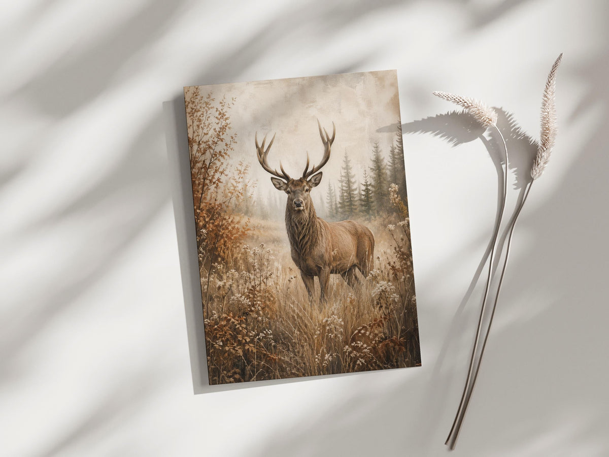 Majestic Meadow Stag