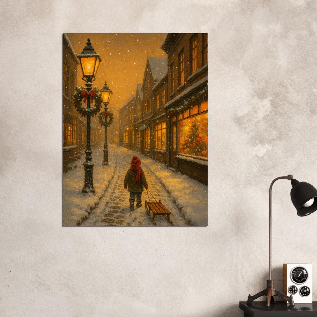 Cozy Christmas Street