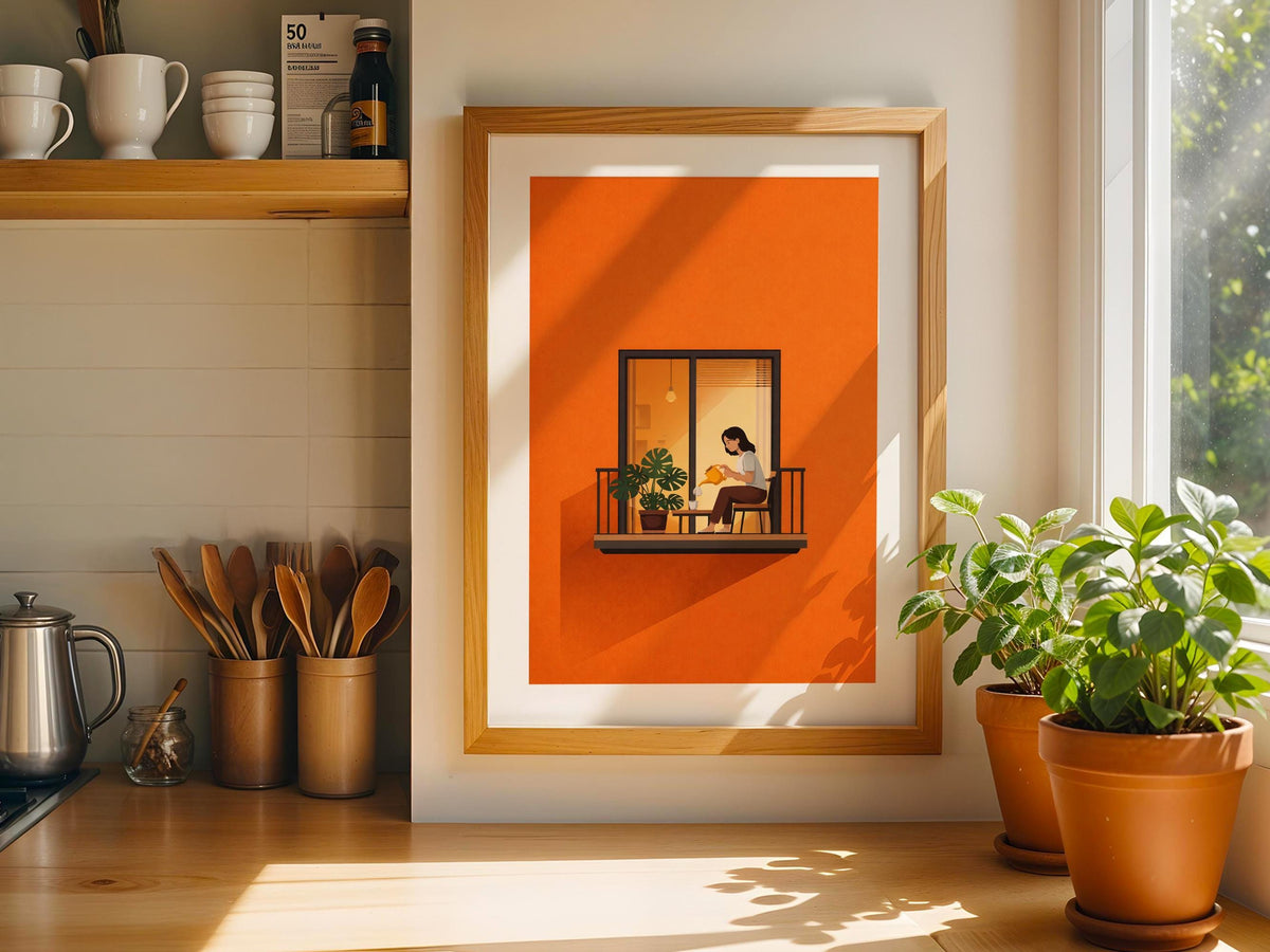 Cozy Coffee Balcony