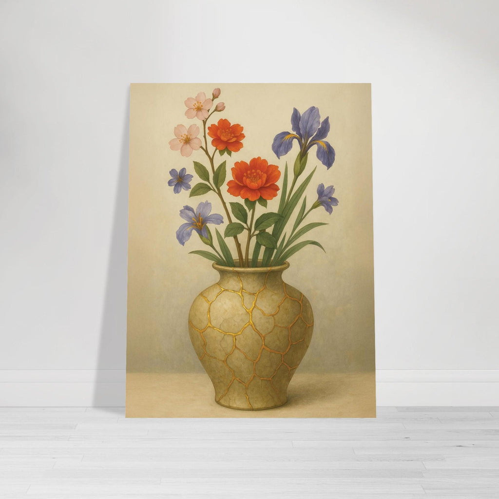 Golden Kintsugi Vase