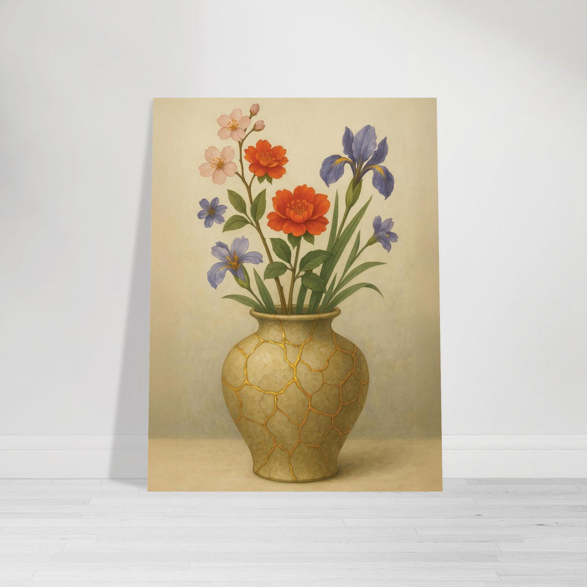 Golden Kintsugi Vase