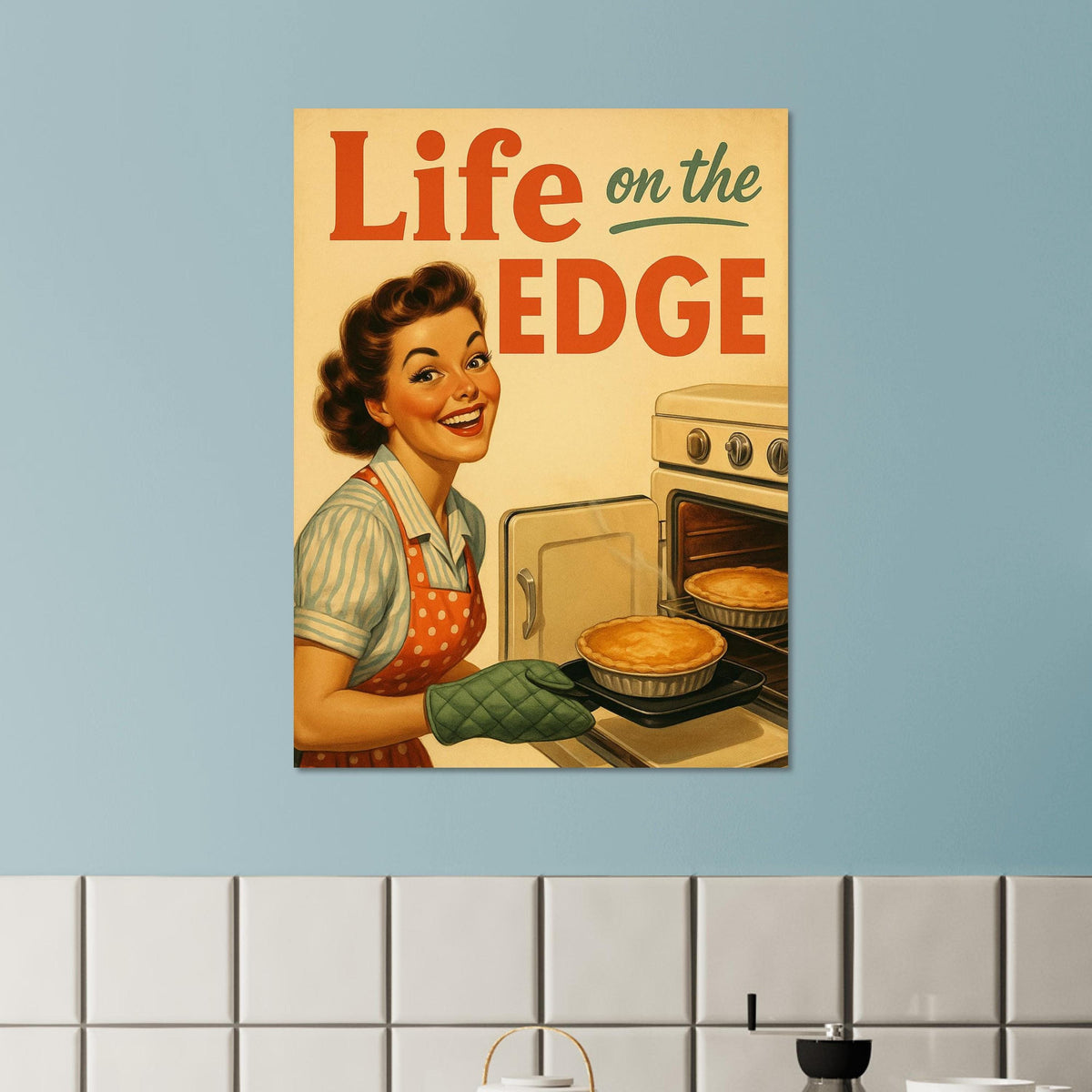 Retro Baking Humor