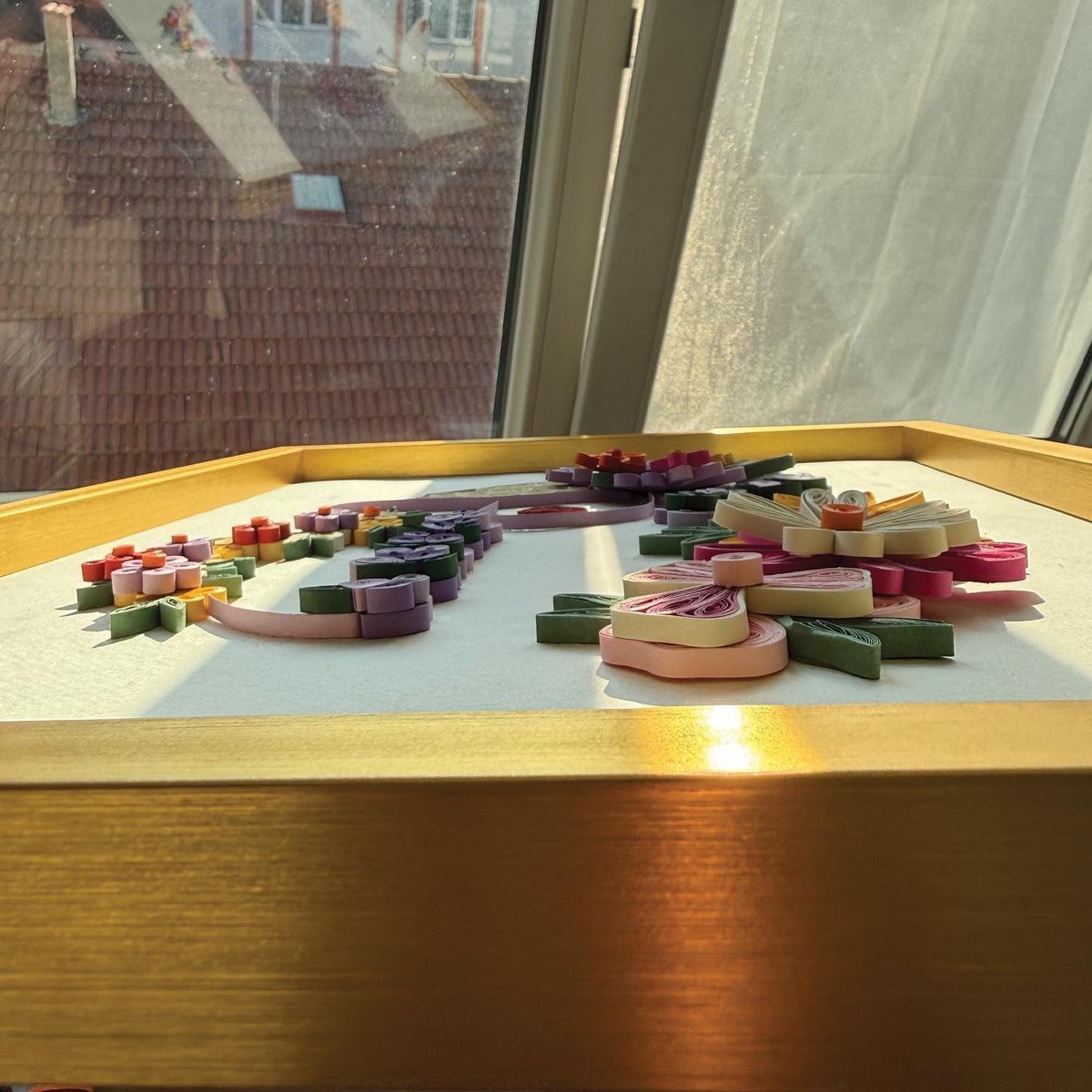 Handmade 3D Floral Quilling