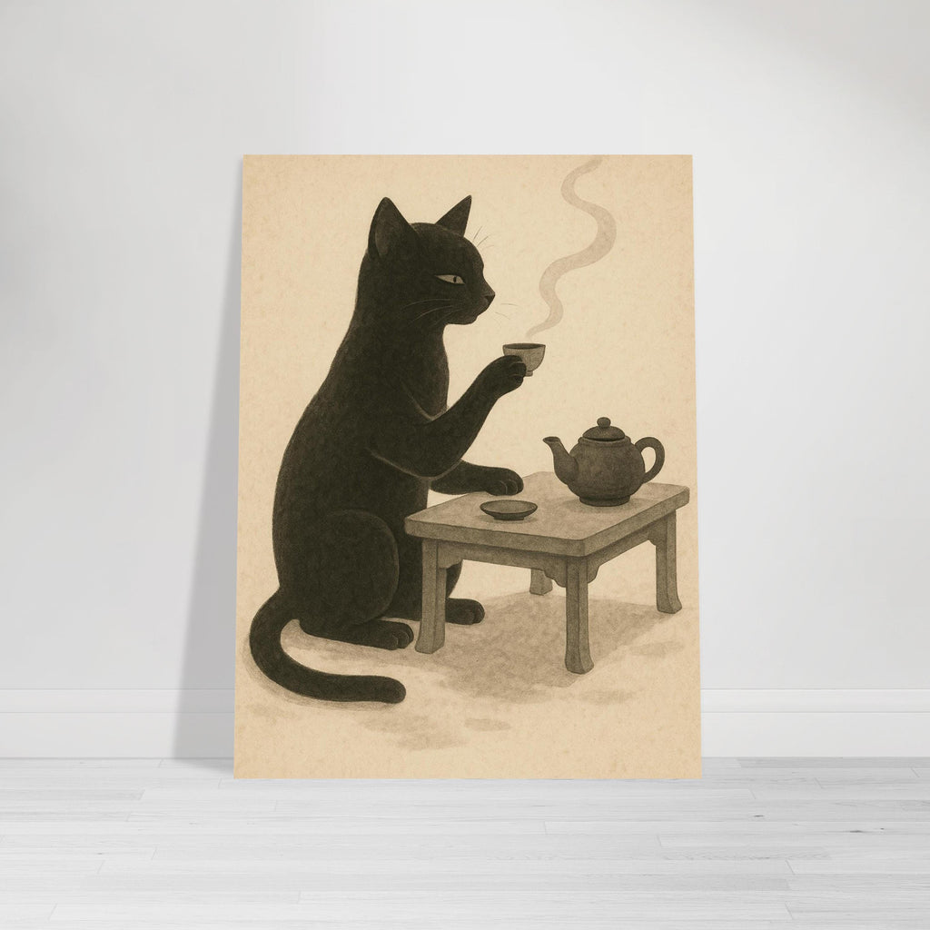 Japanese Tea Cat