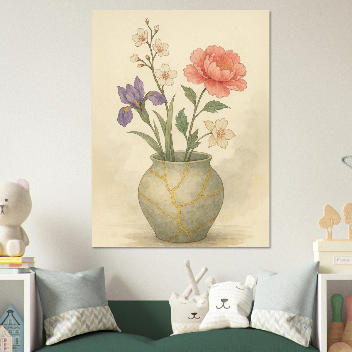 Kintsugi Floral Vase
