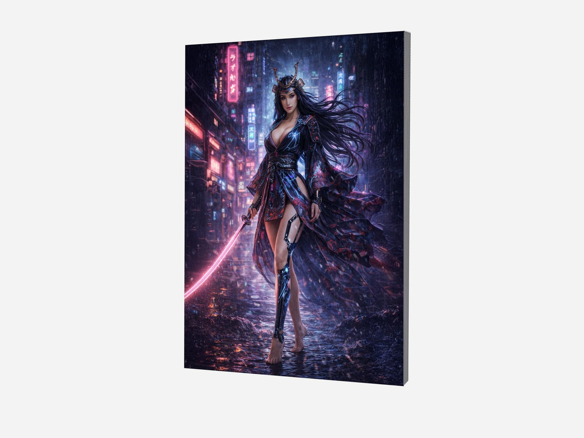 Cyberpunk Samurai Woman