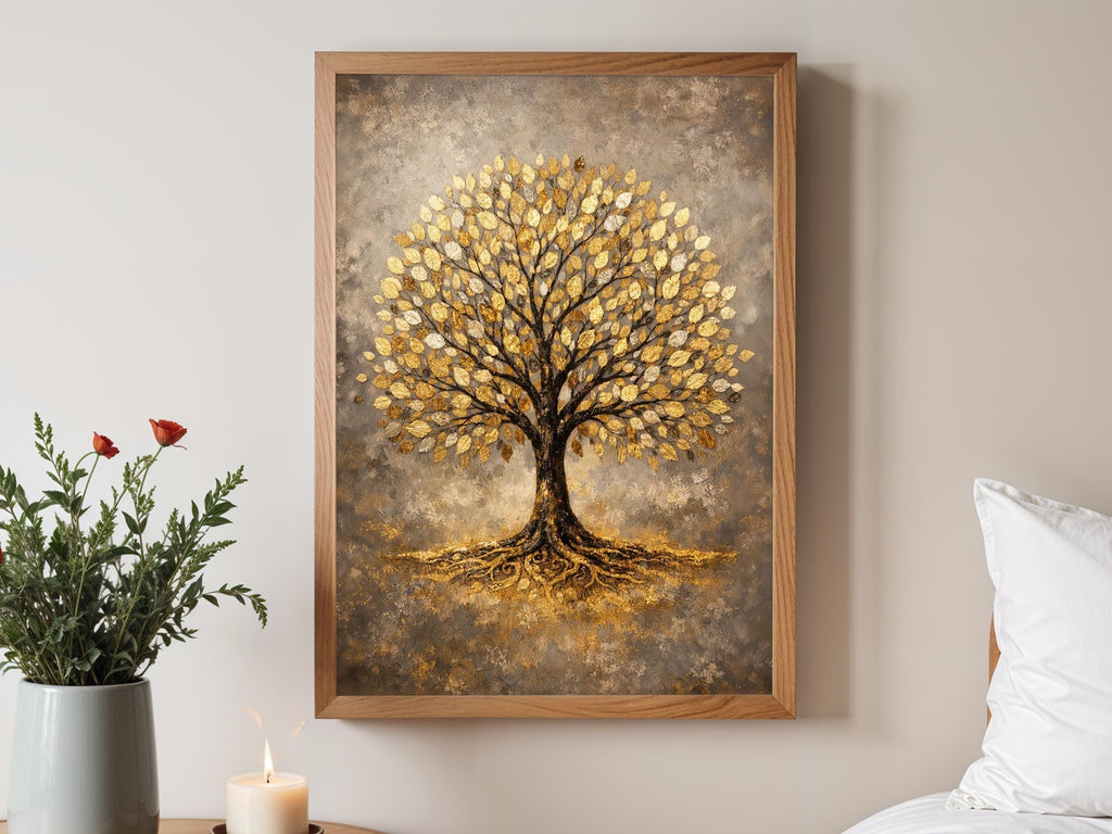 Golden Leaf Tree of Life