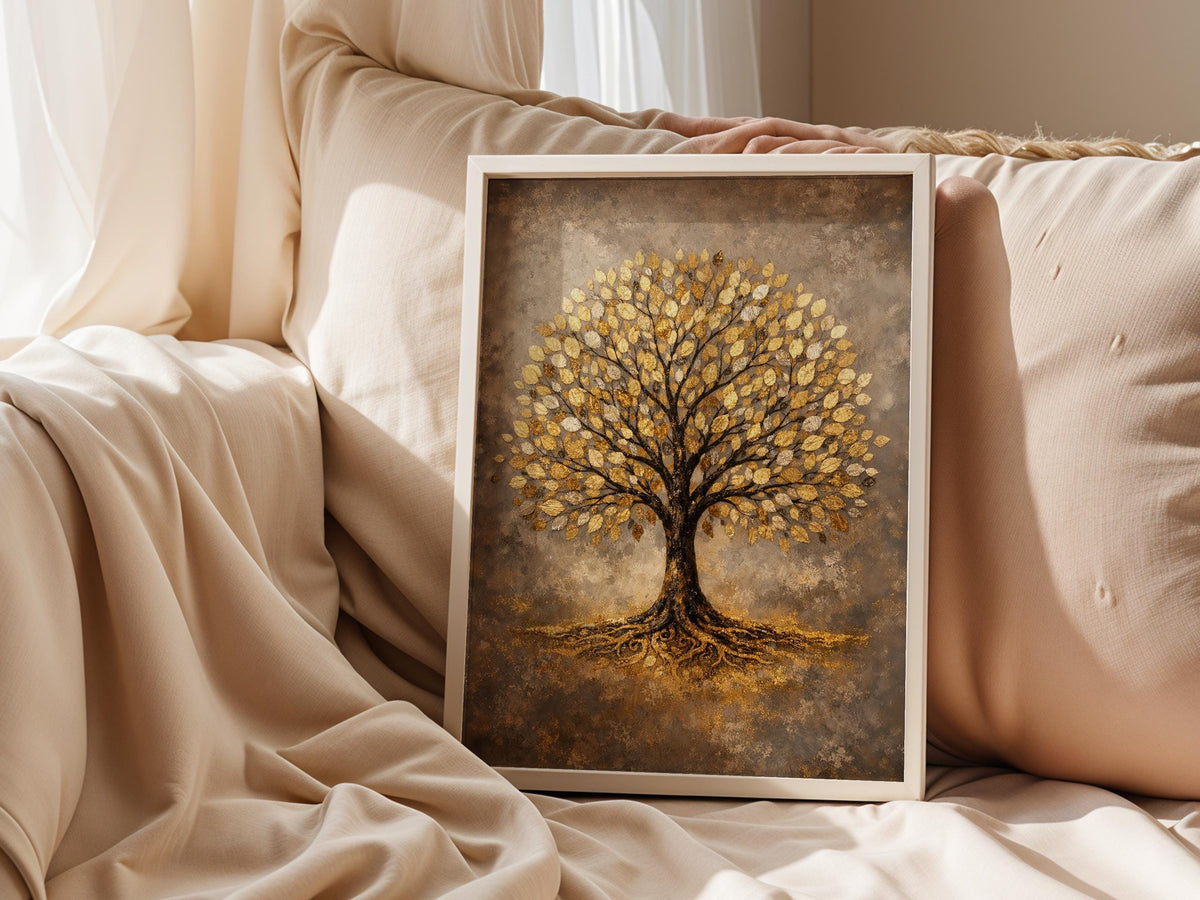 Golden Leaf Tree of Life