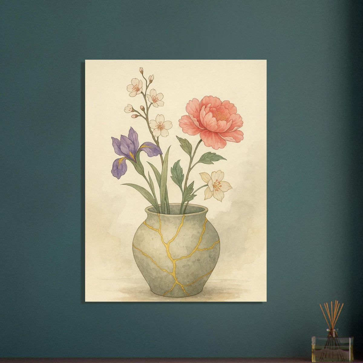 Kintsugi Floral Vase