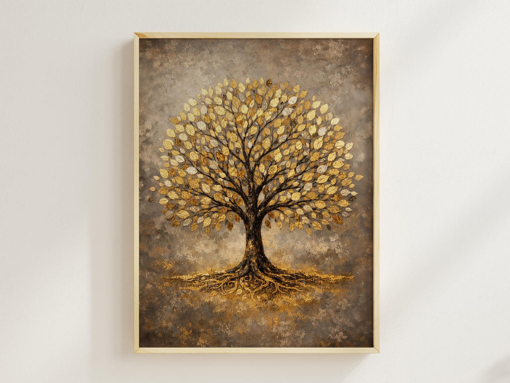 Golden Leaf Tree of Life