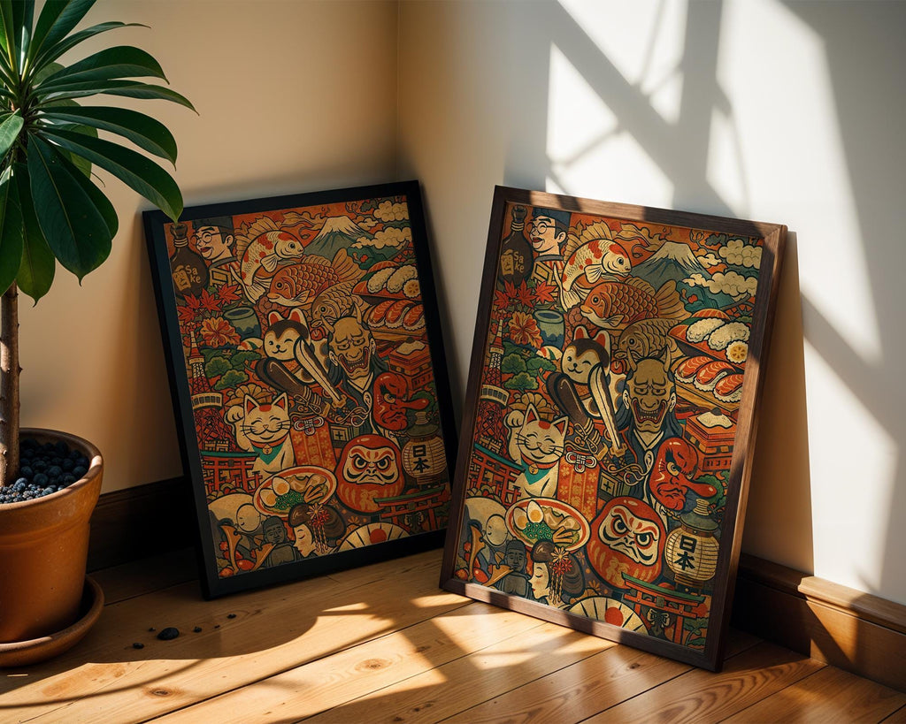Retro Japanese Ukiyo E