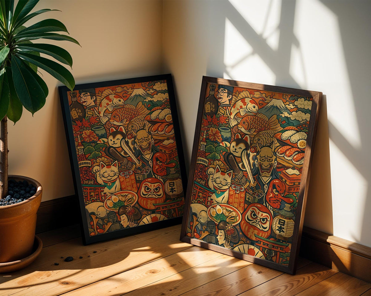 Retro Japanese Ukiyo E