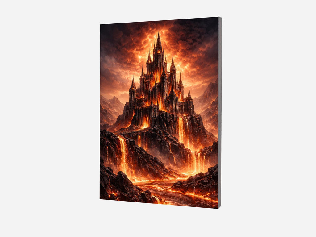 Fiery Lava Castle