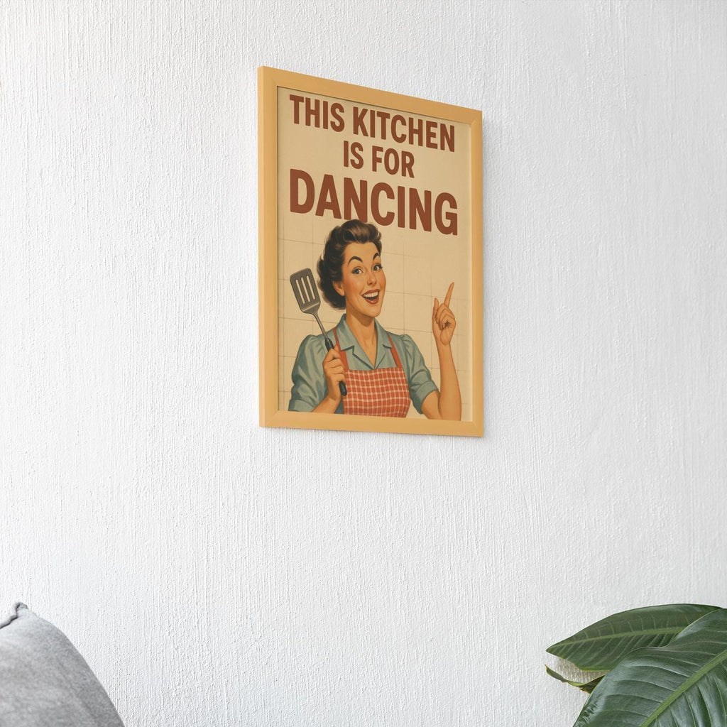 Retro Dancing Housewife