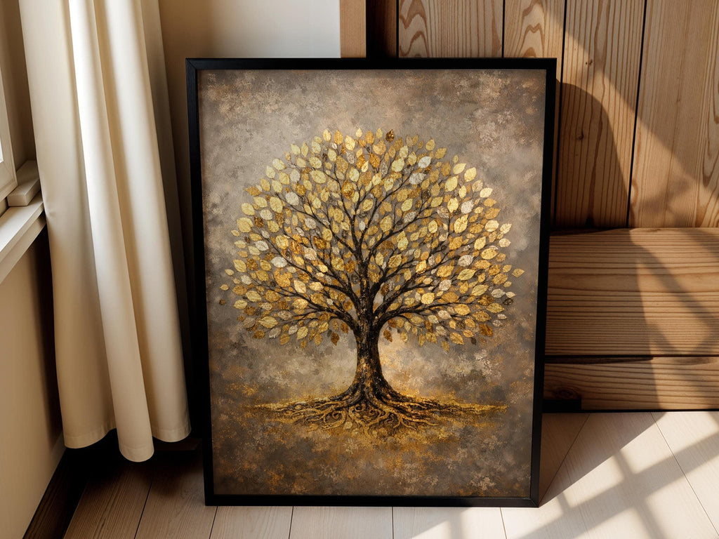 Golden Leaf Tree of Life