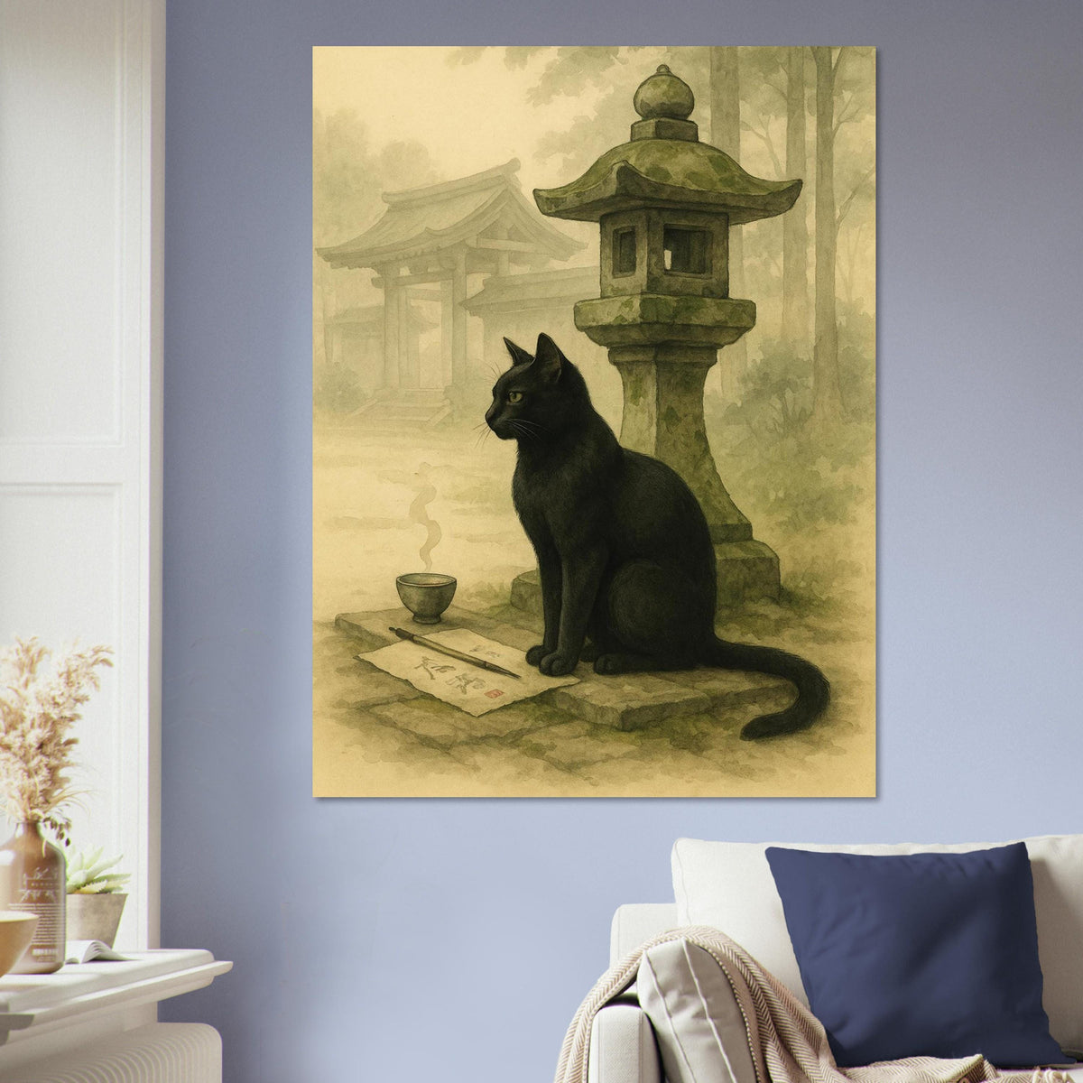 Japanese Temple Cat