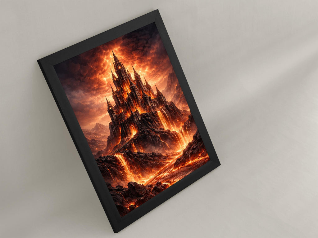 Fiery Lava Castle