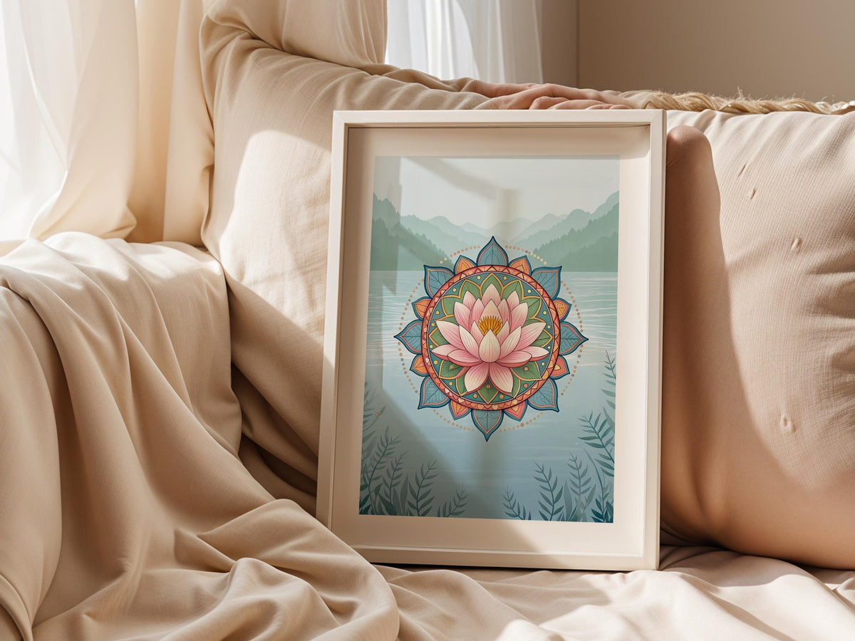 Pastel Lotus Mandala