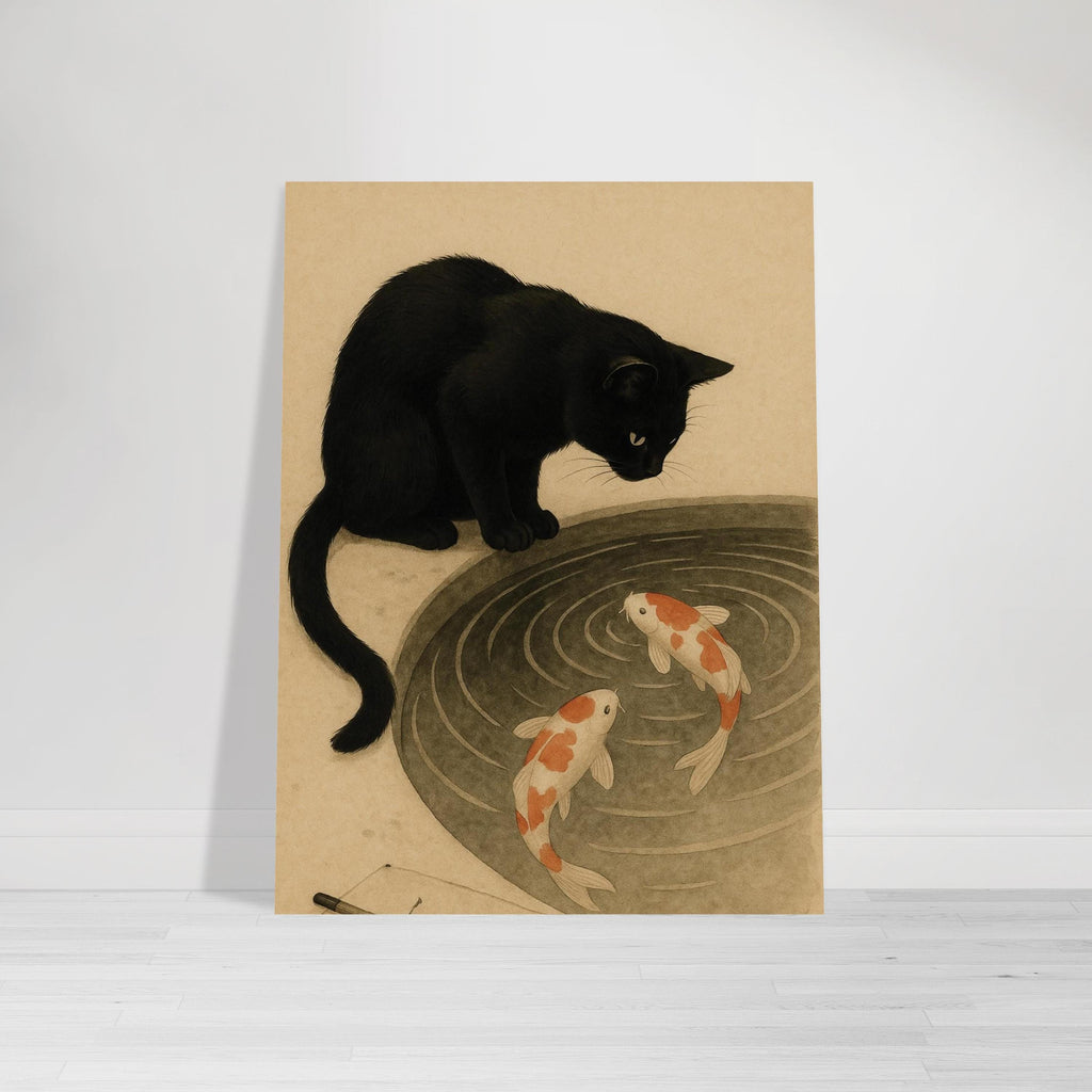 Black Cat Koi Pond