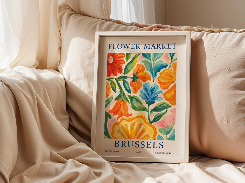 Brussels Flower Market