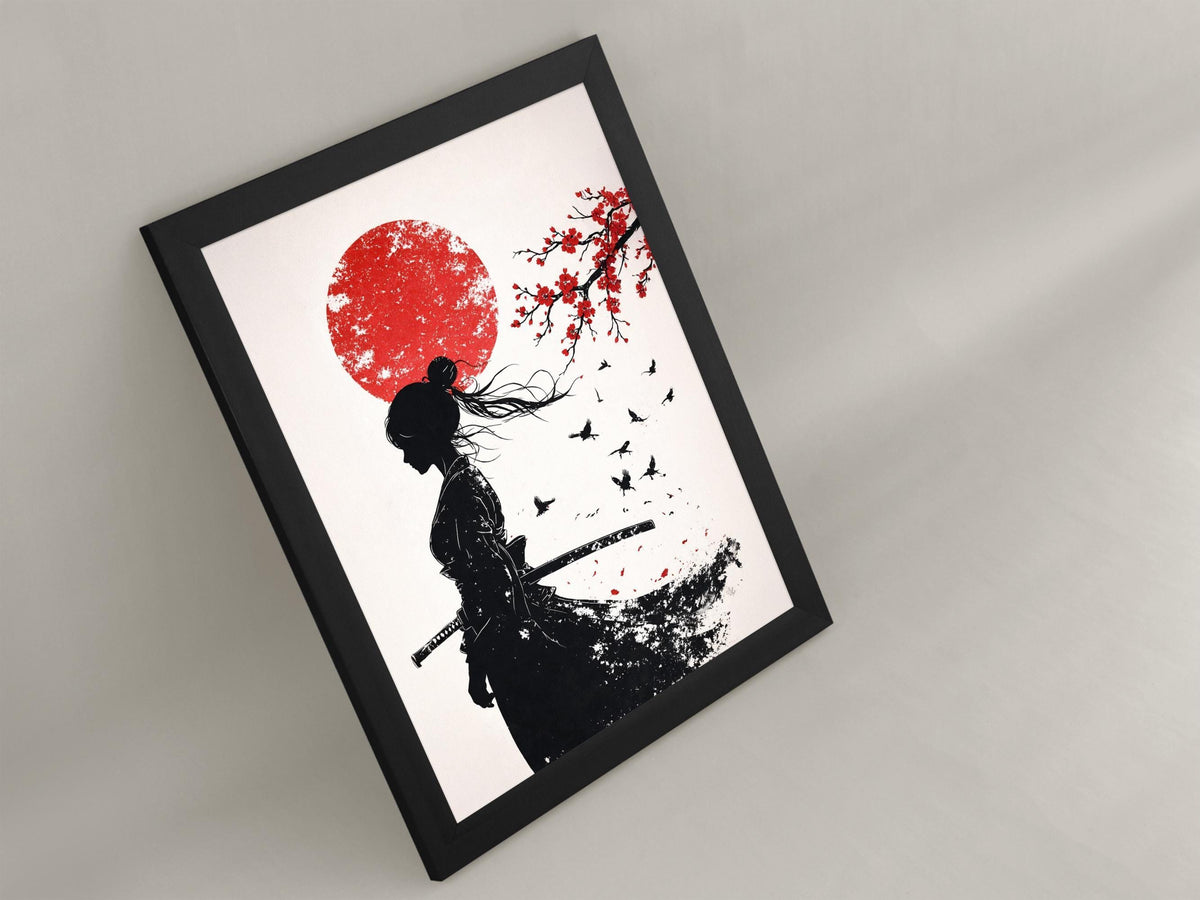 Sakura Samurai Silhouette