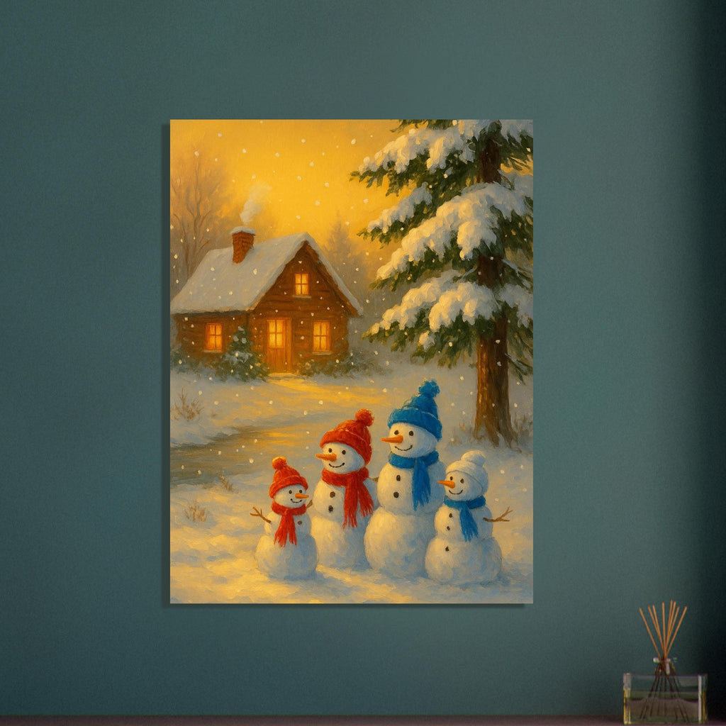 Family Snowmen
